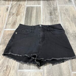 wild fable black jean shorts size 4